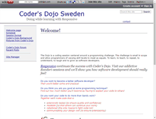Tablet Screenshot of dojo.responsive.se